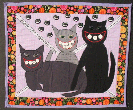 Black Cat Crossing Your Path